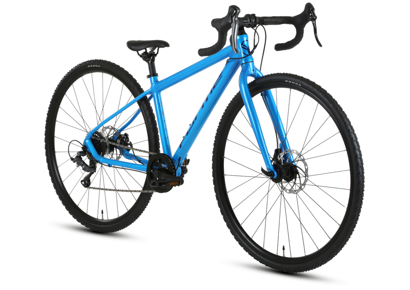 Forme Calver Jr Cyclocross 38cm Frame Kids Bike 2023 in Blue-1