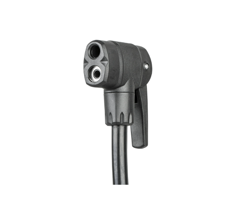 Bontrager Charger Euro Pump Head with Hose in Black-1