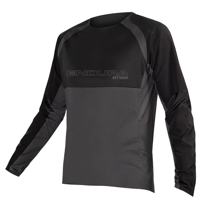 Endura MT500 Burner Long Sleeve Jersey II in Black