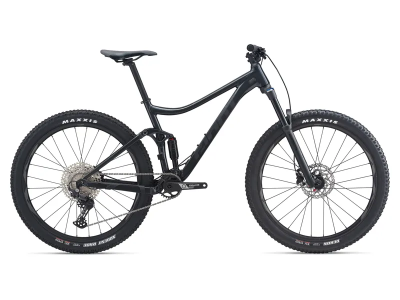 Giant Stance Full Suspension Mountain Bike 2021 in Black Medium