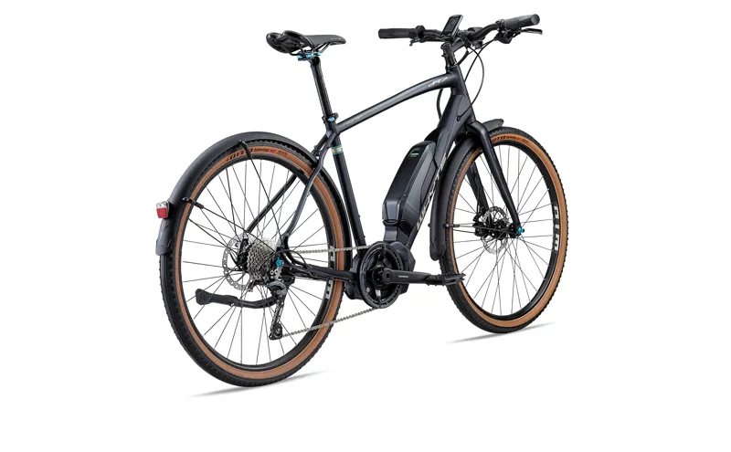 Whyte Clifton Electric Mens Hybrid Bike 2021 in Granite/SIlver-1