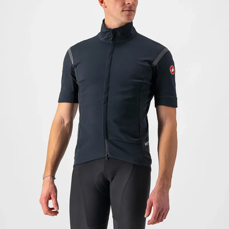 Castelli Perfetto RoS 2 Convertible Jacket in Light Black/Black Reflex-2