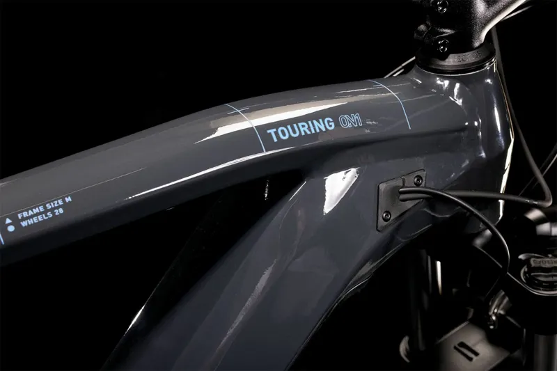 Cube Touring Hybrid One 400 Bike 2022  in Blue-4