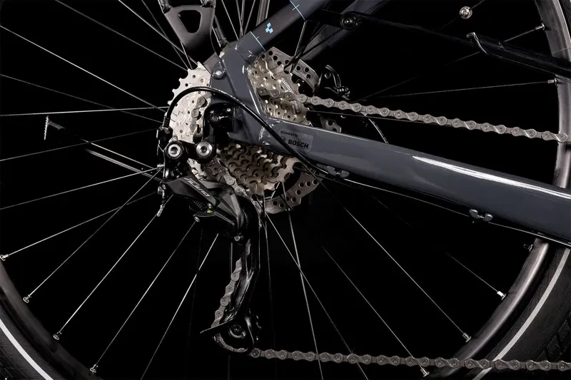 Cube Touring Hybrid One 400 Bike 2022  in Blue-1