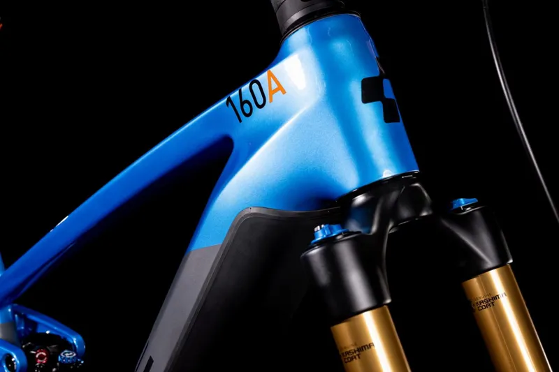 Cube Stereo Hybrid 160 HPC 27.5 750wh Actionteam Electric MTB 2022 in Grey-2