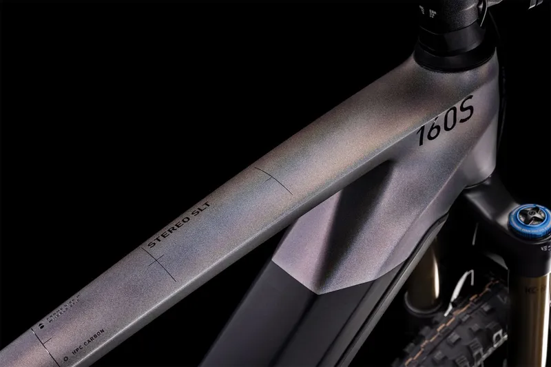 Cube Stereo Hybrid 160 HPC SLT 27.5 eMountain Bike 2022  in Grey-6