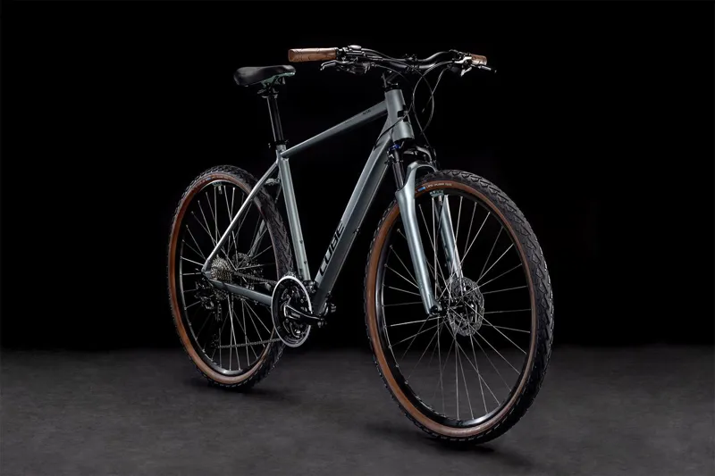 Cube Nature Pro Hybrid Bike 2022 in Green-5