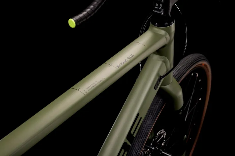 Cube Nuroad Race Gravel Bike 2022 in Olive-2