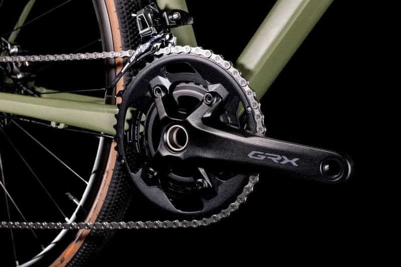 Cube Nuroad Race Gravel Bike 2022 in Olive-4