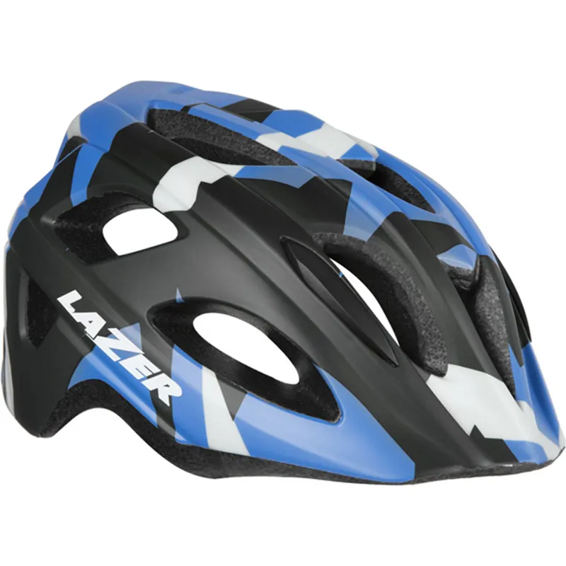 Lazer NutZ Childs Cycling Helmet in Blue Camo