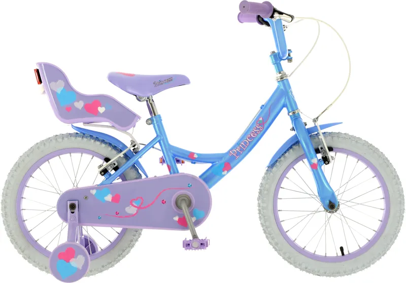 Dawes Princess Unisex Kids Bike 16 Inch Wheel 2020 in Light Blue