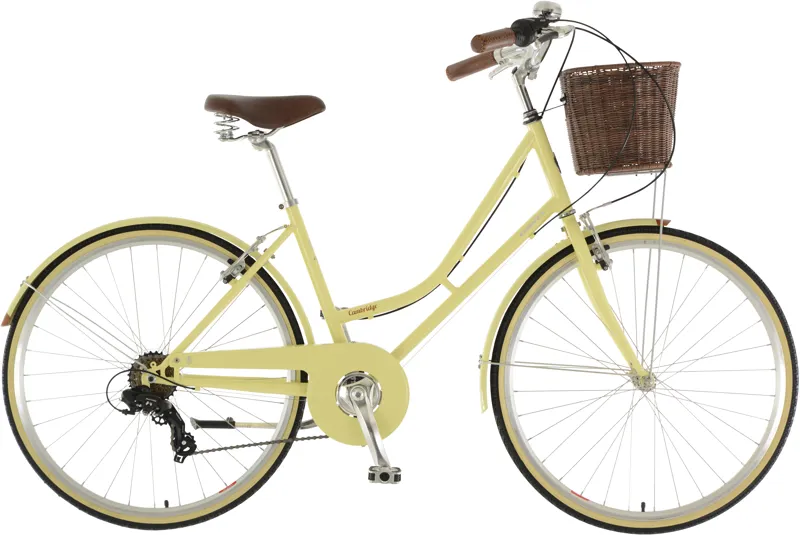 Dawes Cambridge Ladies Step Through Hybrid Bike in Cream