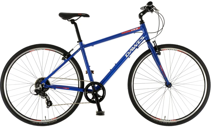 Dawes Discovery 201 Hybrid Bike in Blue