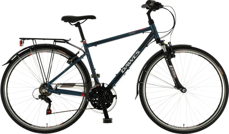 Dawes Mirage Hybrid Bike in Dark Blue