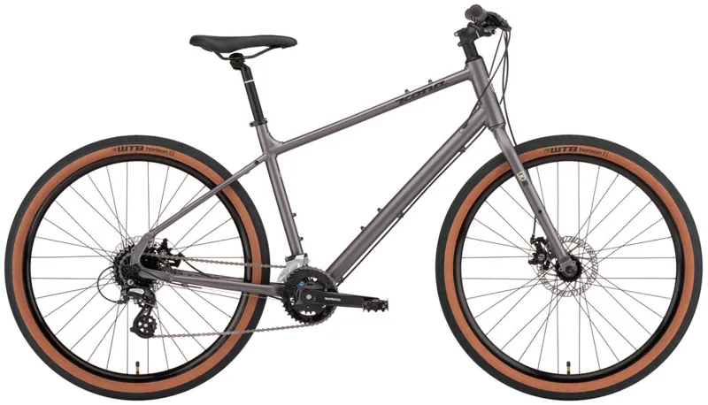 Kona Dew Hybrid Bike 2022 in Grey