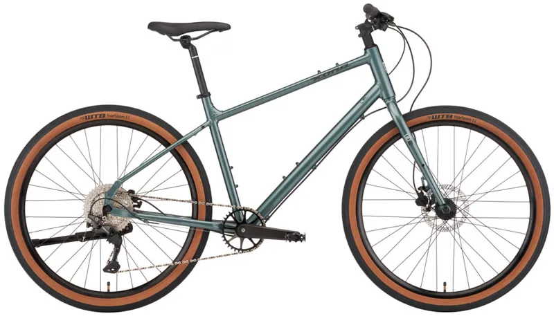 Kona Dew Plus Hybrid Bike 2022 in Gloss Metallic