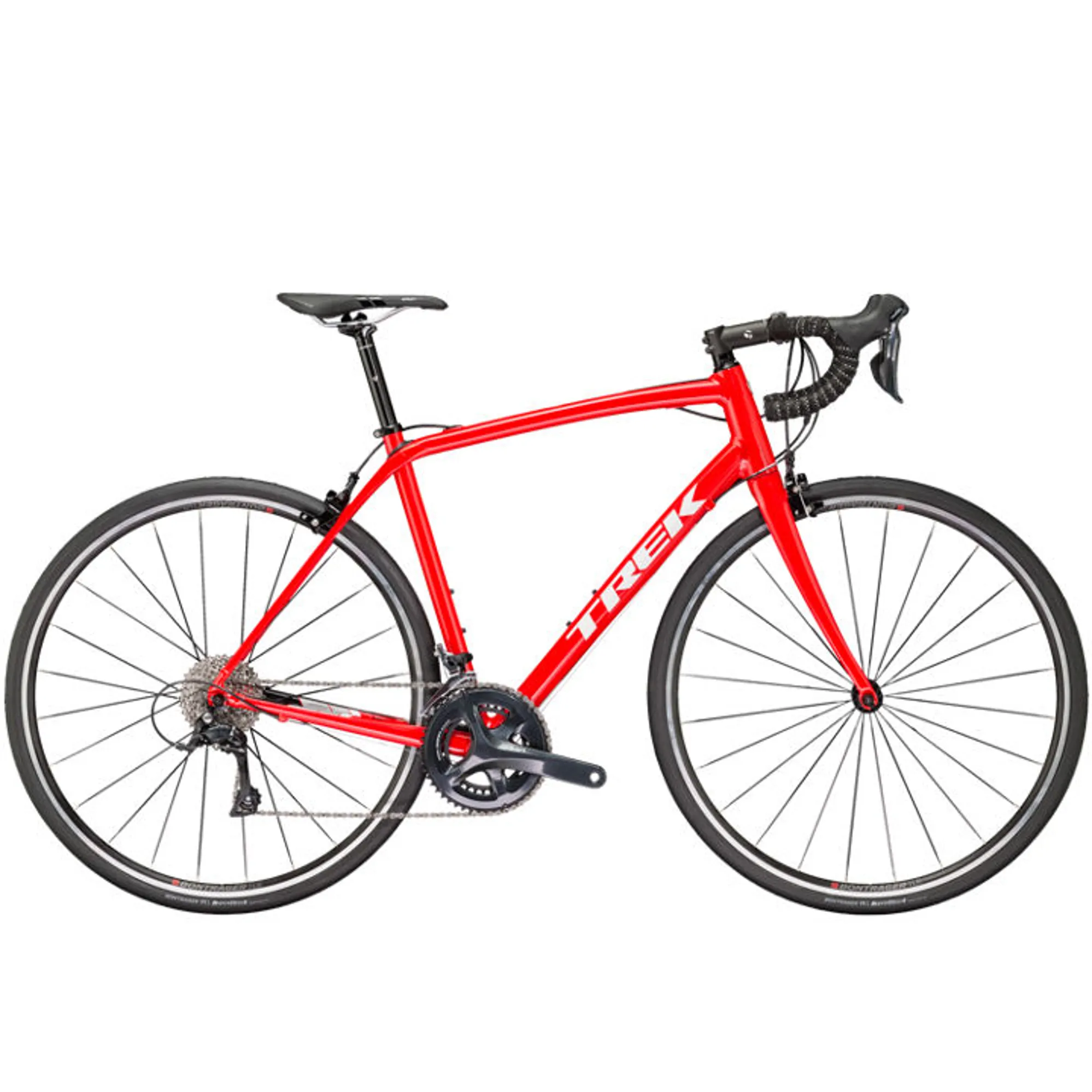 Bike Trek Domane 52 Trek Domane ALR Mens Road Bike 2019 In Red 52