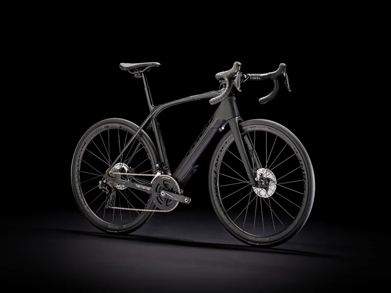 Trek Domane + LT 9 Electric Road Bike in Black-1