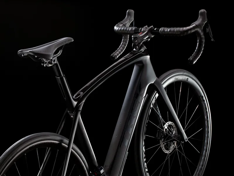 Trek Domane + LT 9 Electric Road Bike in Black-2