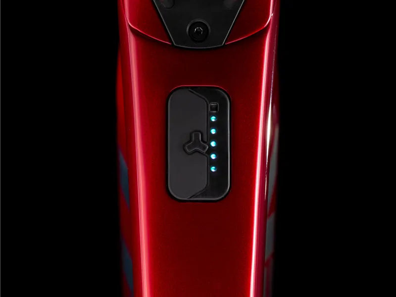 Trek Domane + LT 9 Electric Road Bike in Red/Blue-5