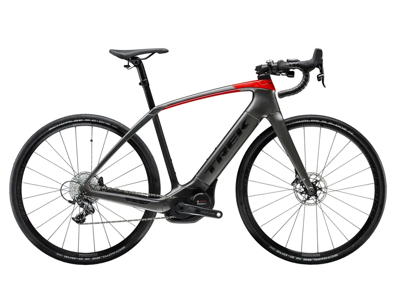 Ex Demo Trek Domane + Electric Road Bike 2019 in Black 58cm-3