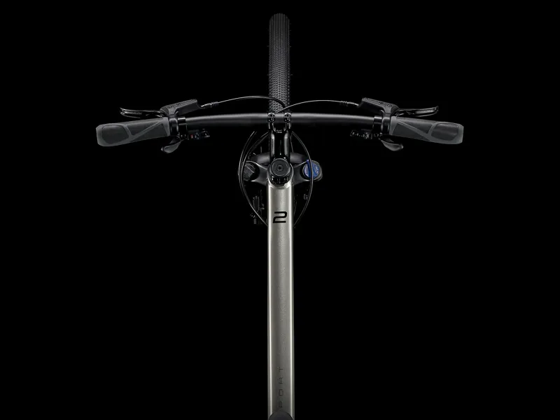 Trek Dual Sport 2 Hybrid Bike 2021 in Gunal Grey-4
