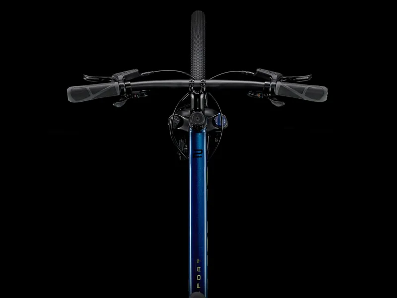 Trek Dual Sport 2 Hybrid Bike 2021 in Mulsanne Blue-4