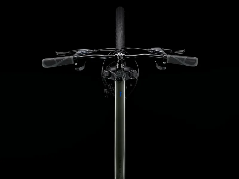 Trek Dual Sport 1 Womens Hybrid Bike 2021 in Lithium Grey-4