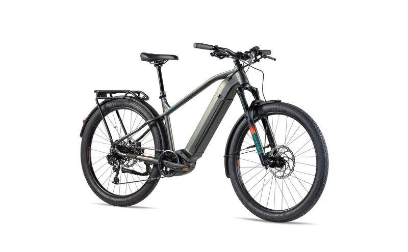 Whyte e-506 v1 Electric Mountain Bike 2022 in Matt Moss-1