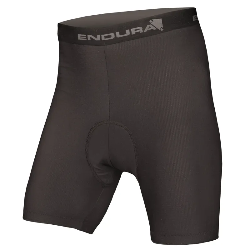 Endura Padded Liner Undershorts in Black