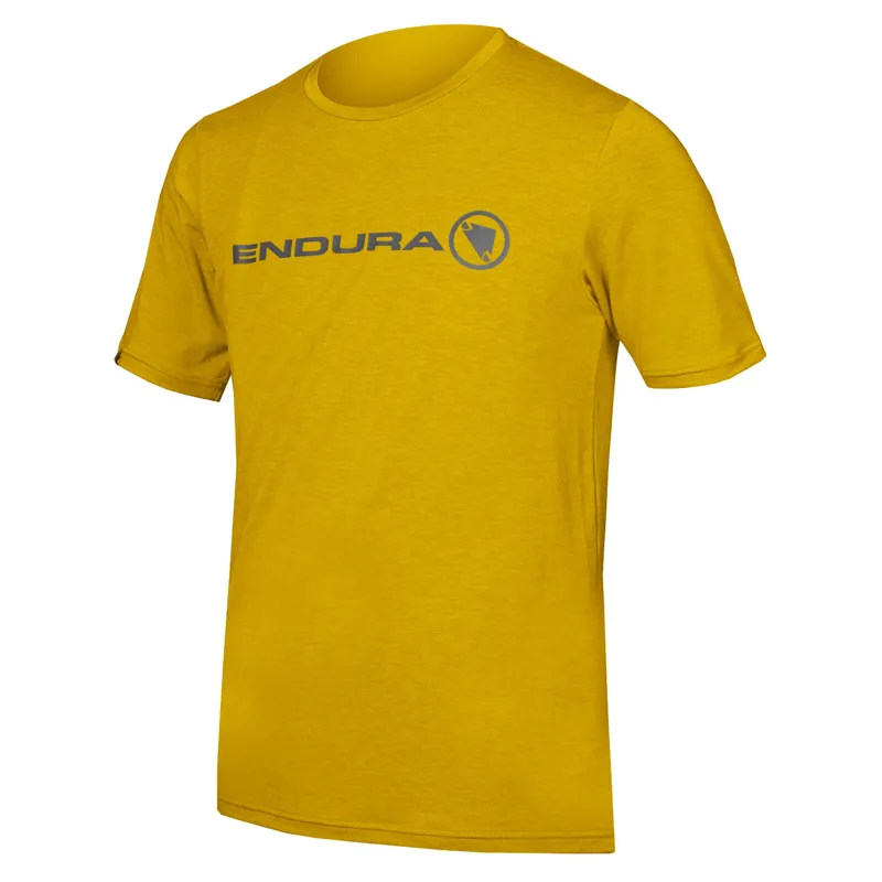 Endura SingleTrack Merino T-Shirt Yellow