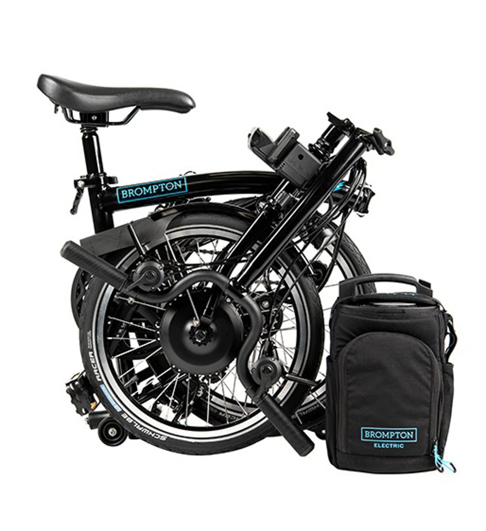 Brompton M2L Electric Folding Bike 2021 in Black