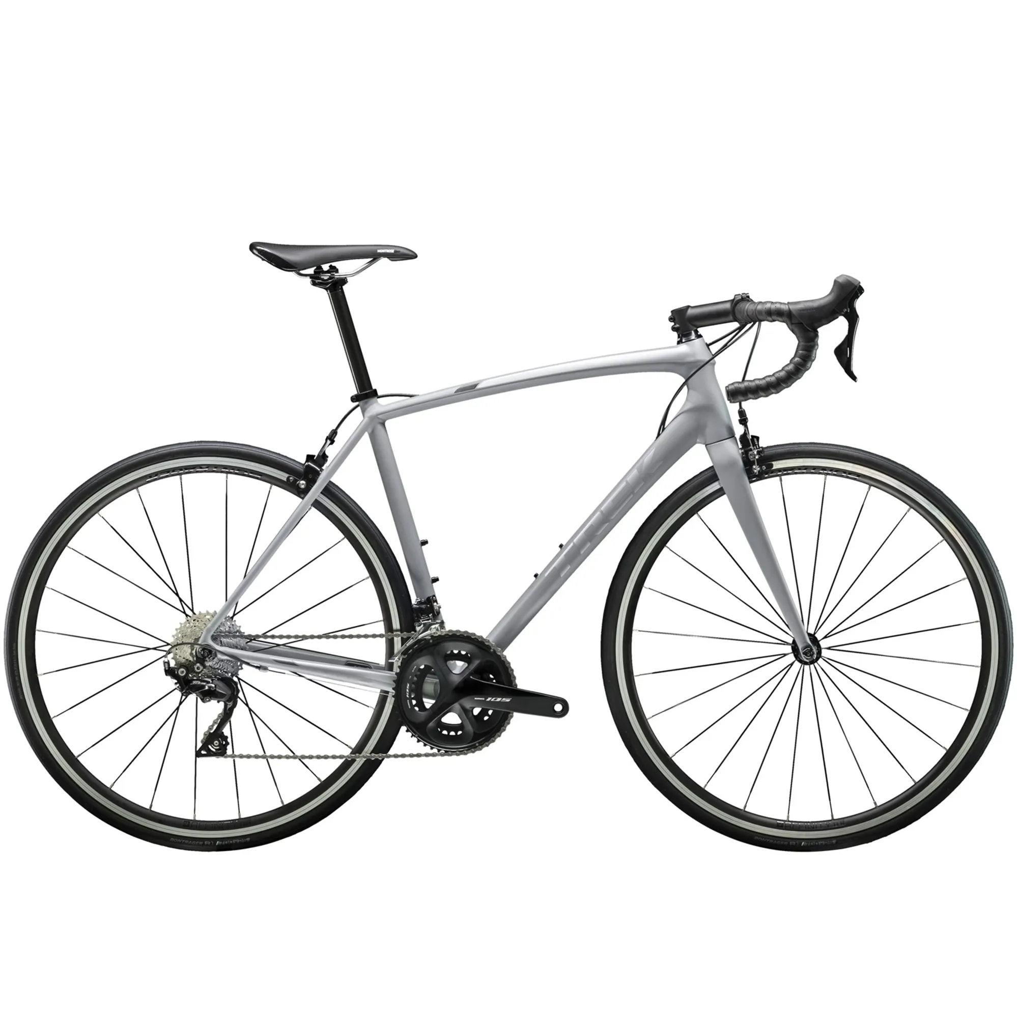 Giant Trek Bike Silver Trek Emonda ALR Road Bike 2019 In Grey