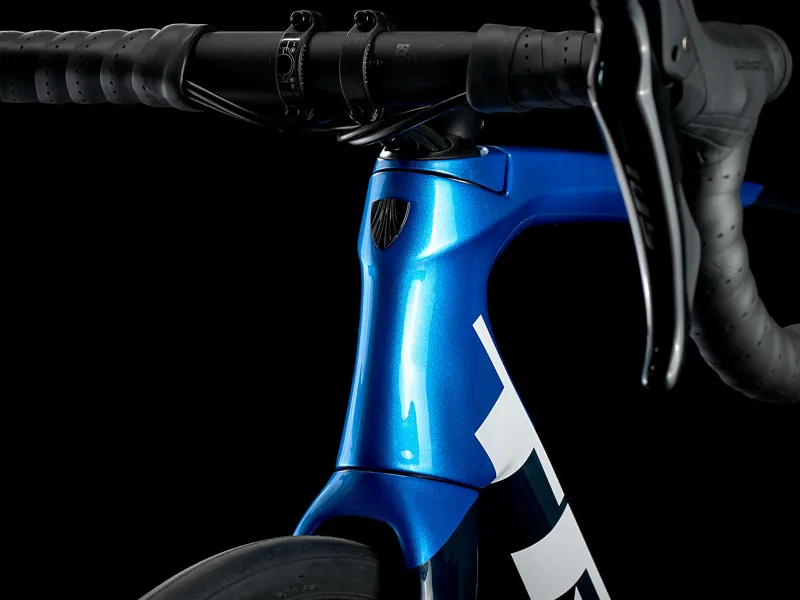 Trek Emonda SL 5 Disc Carbon Road Race Bike 2022 Navy and Light Blue-3