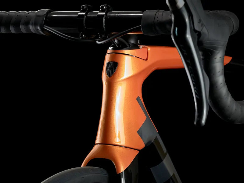 Trek Emonda SL 7 Disc Carbon Road Race Bike 2021 in Black and Orange-2