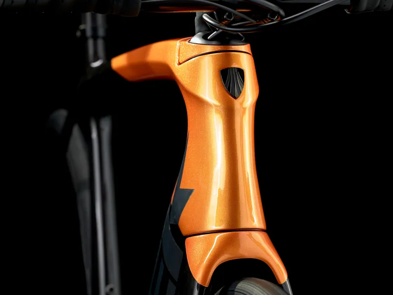Trek Emonda SL 7 Disc Carbon Road Race Bike 2021 in Black and Orange-3