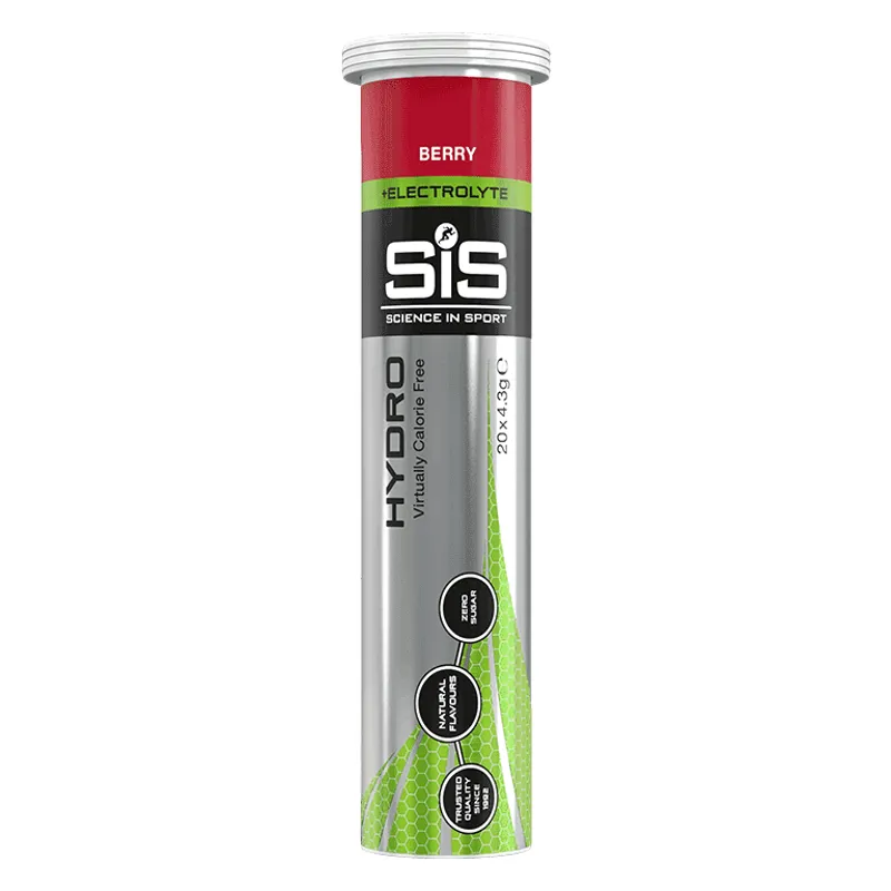 SIS GO Hydro Hydration Tablets Tube of 20 in Berry