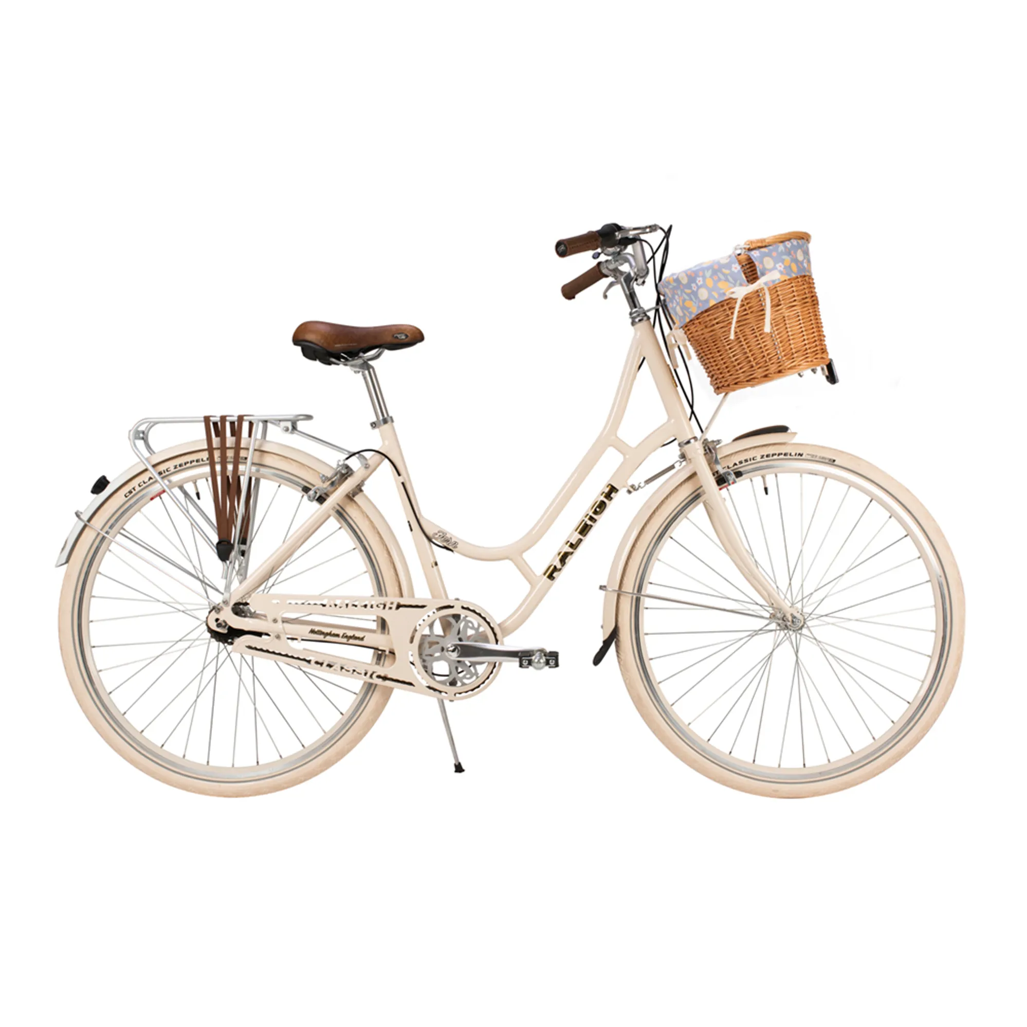 Raleigh Fern Step-Through Womens Hybrid Bike 700c in Biscuit Raleigh Fern Step-Through Womens Hybrid Bike 700c in Biscuit