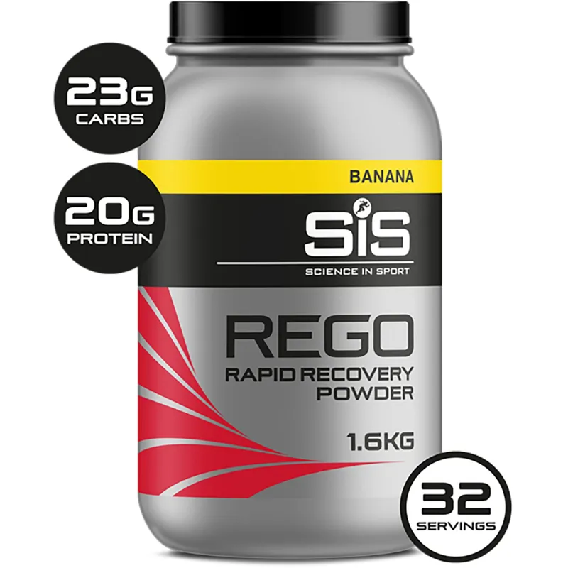 SIS REGO Rapid Recovery Drink Powder Banana 1.6kg Tub