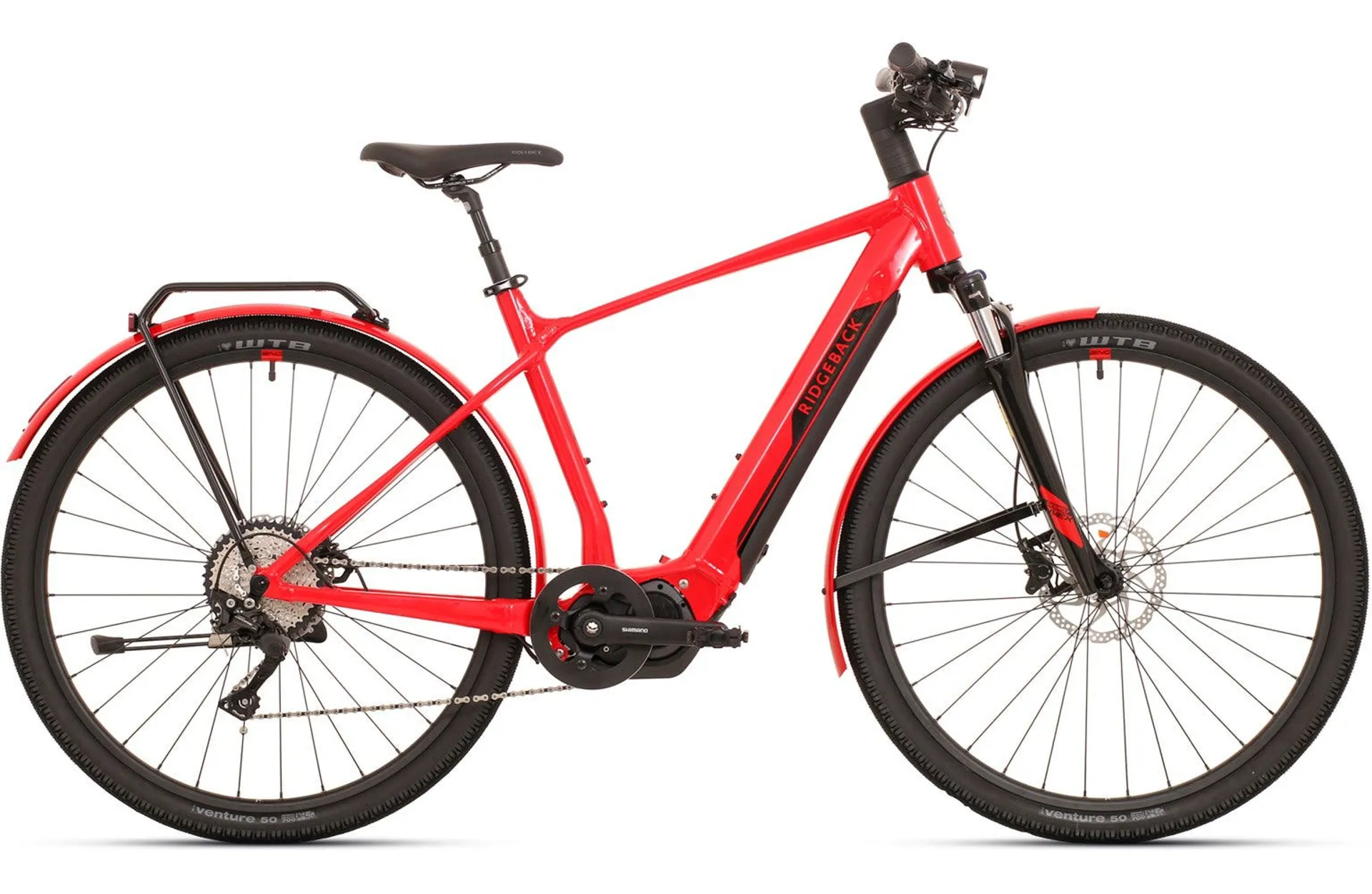 Ridgeback Advance Electric Hybrid Bike 2021 in Red