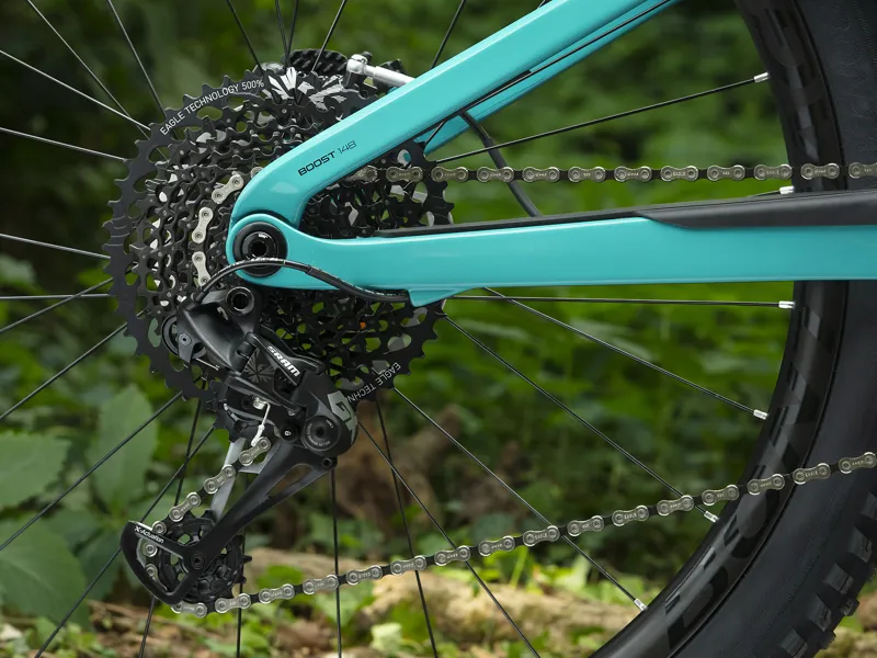 Trek Fuel EX 9.8 Mens Full Suspension Mountain Bike in Miami Green-2