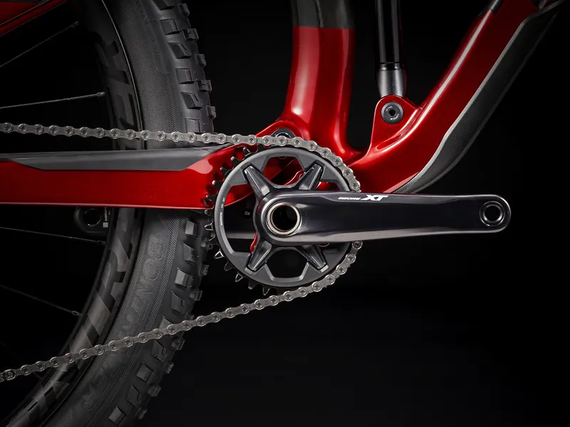 Trek Fuel EX 9.8 XT Mens Full Suspension Mountain Bike in Red Rage-3