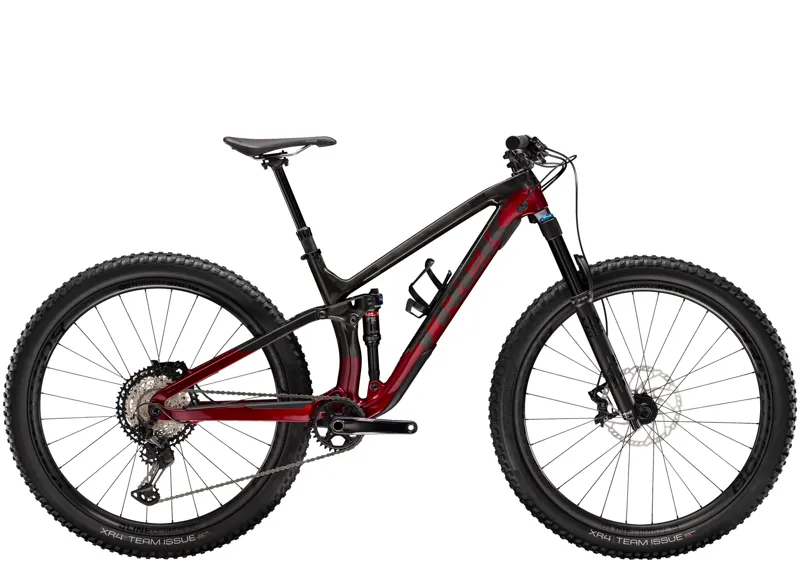 Trek Fuel EX 9.8 XT Mens Full Suspension Mountain Bike in Red Rage