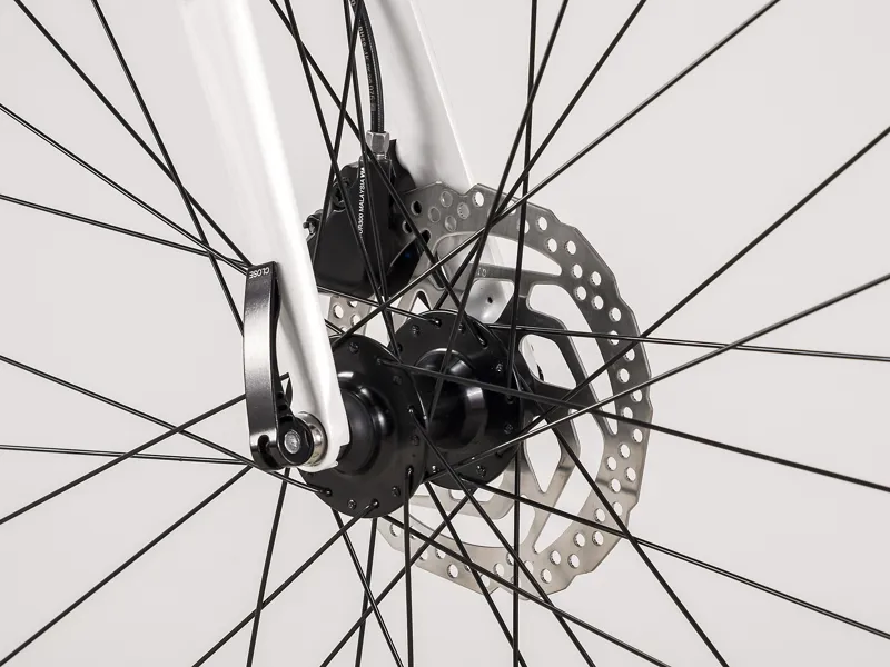 Trek FX 3 Disc Hybrid Bike 2021 in White-1