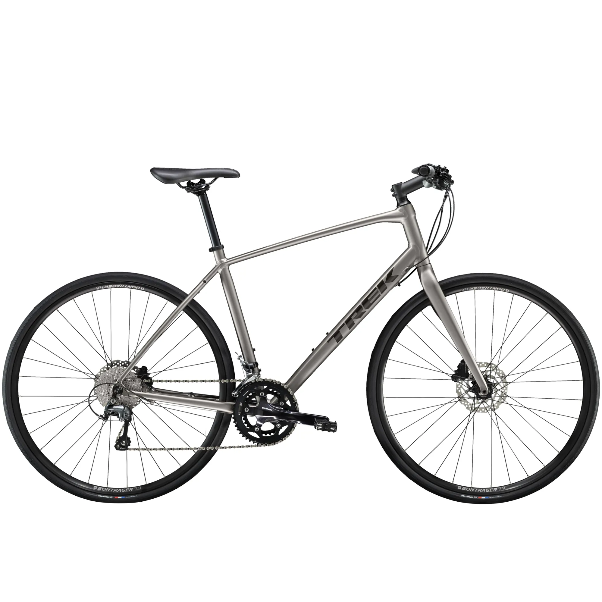 Trek FX Sport Mens Hybrid Bike 2020 in Grey1