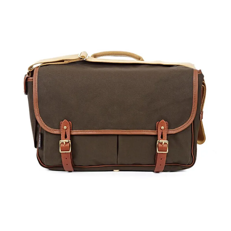 Brompton Game Bag with Frame in Peat Green