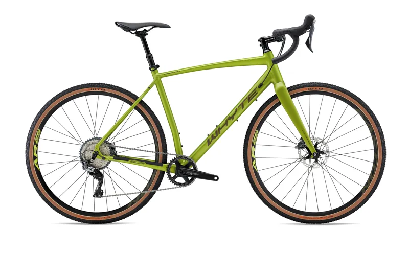 Whyte Gisburn Mens Gravel Road Bike 2020 in Khaki/Lime