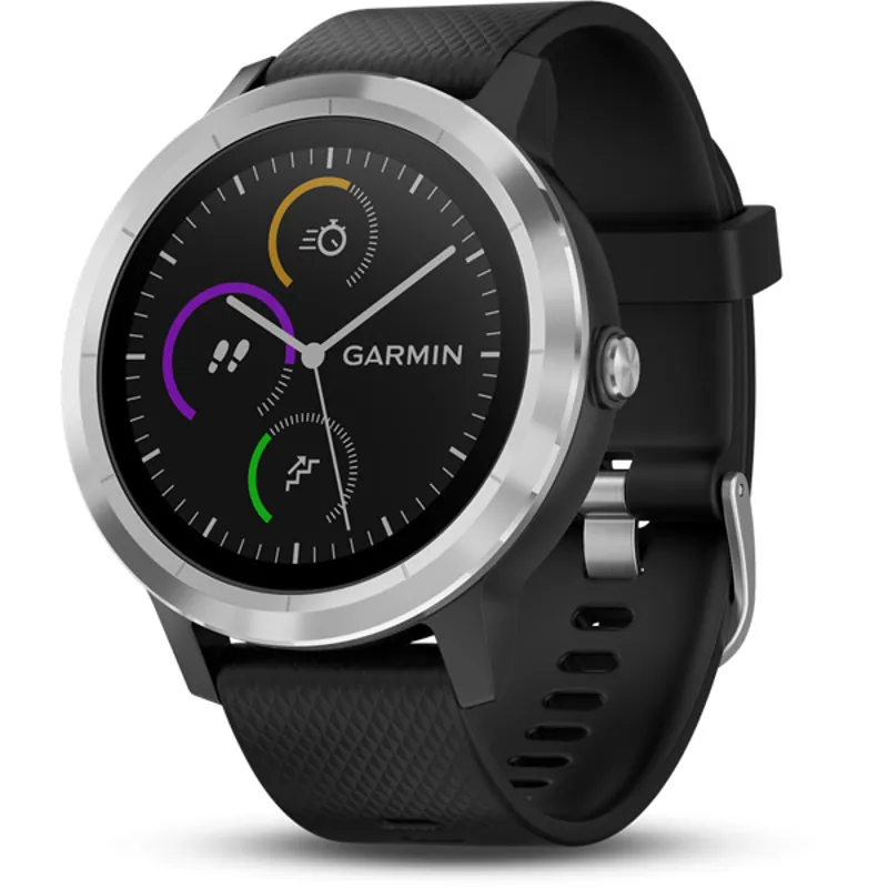 Garmin Vivoactive 3 Smartwatch in Black/Silver