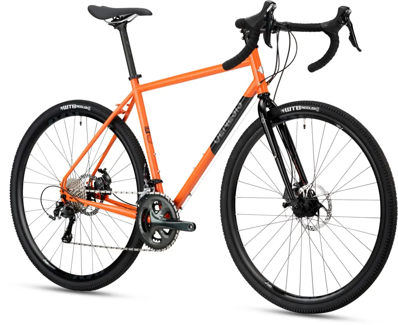 Genesis Croix De Fer 20 Mens Gravel Road Bike 2020 in Orange-1