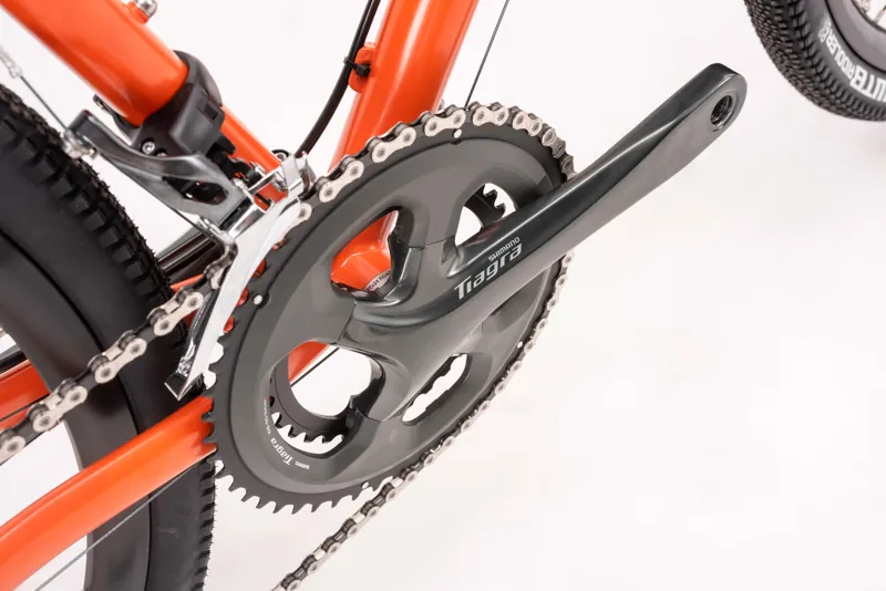 Genesis Croix De Fer 20 Mens Gravel Road Bike 2020 in Orange-2